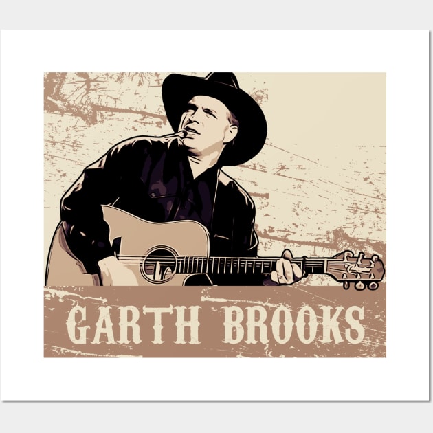 Garth Brooks Wall Art by Degiab